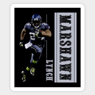 Marshawn Lynch Sticker